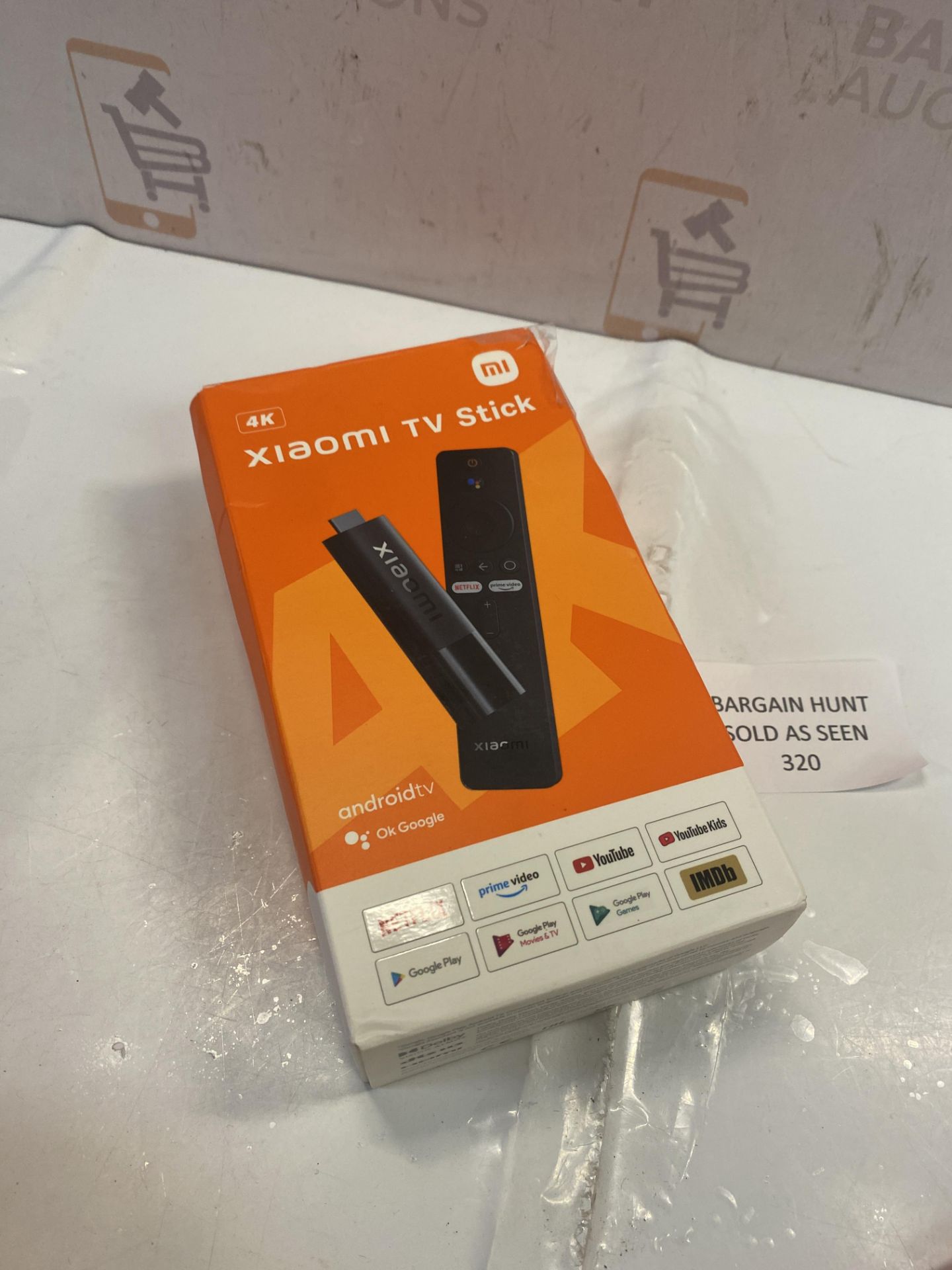 RRP £59.99 Xiaomi Mi TV Stick 4K Android Smart Streaming TV Media Player - Image 2 of 2