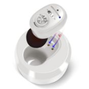 RRP £49.99 Britzgo Rechargeable Hearing Amplifiers with Noise Reduction for The Elderly,Invisible in