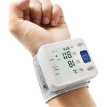 RRP £29.99 Wrist Accurate Automatic High Blood Pressure Monitors Portable LCD Screen with Storage