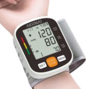 Blood Pressure Monitor - Wrist Accurate Automatic High Blood Pressure Monitors Portable LCD Screen