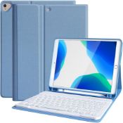 RRP £150 Set of 6 x KBCASE Keyboard Case for iPad 9th Generation, iPad Air 3 Case with Keyboard 10.2