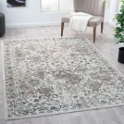 RRP £26.99 homeart Living Room RUG - Short Pile, Bordered, Soft, Area Carpet 60 x 110 cm