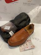 RRP £36.99 Men's Leather Loafers Shoes Slip On Oxfords Formal Business Shoes Mocassins, 44 EU