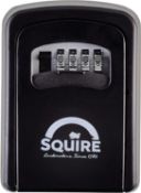 RRP £27.99 Squire Key Safe Box - 4 Wheel Combination Lock - Wall Mounted Key Safe - Weatherproof
