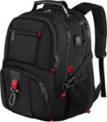 RRP £39.99 Matein Extra Large Backpack 55L, 18.4 Inch Travel Laptop Bag Water Resistant Work