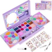 RRP £150 Set of 10 x Kids Makeup Sets for Girls, Girls Toys Washable Princess Birthday Gifts for