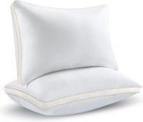 RRP £39.99 Sofslee Pillows 2 Pack , Hotel Hypoallergenic Bed Pillows for Neck Pain, Luxury