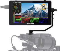 RRP £169 ANDYCINE C6S 6inch 2600nits 3D LUT Touch Screen 3G-SDI 4K HDMI Input Output DSLR Camera