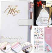 RRP £29.99 DELUXY The Ultimate Wedding Planner Book & Organizer For The Bride - Cool Engagement Gift