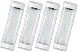 RRP £20.99 SUPAREE 12V LED Interior Lights Universal RV Ceiling Light Car 72LEDs Lamp Interior