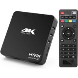 RRP £55.99 4K Media Player, MYPIN HDMI MP4 Media Player Support 8TB HDD/ 256G USB Drive/SD Card with