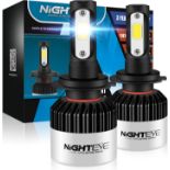 Approx RRP £1,500 Large Box of Nighteye LED Car Headlight Bulbs, 48 Packs
