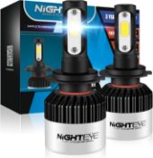 Approx RRP £1,500 Large Box of Nighteye LED Car Headlight Bulbs, 48 Packs