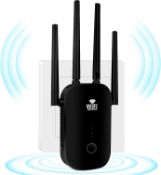 RRP £38.99 WiFi Extender WiFi Repeater, 1200Mbps WiFi Extenders Signal Booster for Home w/Ethernet