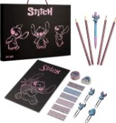 Disney Stationary Supplies, Stitch Stationary Sets, Cute Stationary For Girls, Stitch Gifts (Art