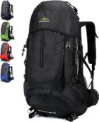 RRP £49.99 Doshwin 70L Backpack Trekking Camping Travel Hiking Large Rucksack for Men Women