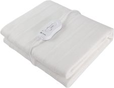 RRP £29.99 L Lisheth Heated Underblanket Double 120 * 135cm with 3 Heating levels & UKCA