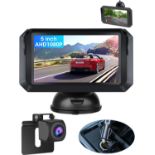 RRP £42.99 Jansite 5 inch Reversing Camera Kit AHD 1080P Car Reverse Camera Kit IP68 Waterproof Rear