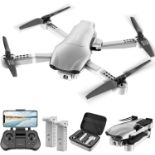 RRP £169 4DRC F3 GPS Drone for Adults with 4K Camera 5G FPV Live Video, Foldable RC Quadcopter