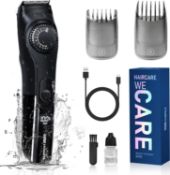 RRP £34.99 SUPRENT Adjustable Beard Trimmer for Men, Cordless Electric Facial Trimmers with