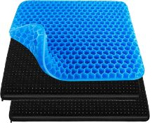 RRP £21.99 RaMokey Gel Seat Cushion for Long Sitting, Gel Chair Cushion More Comfortable, Gel Car