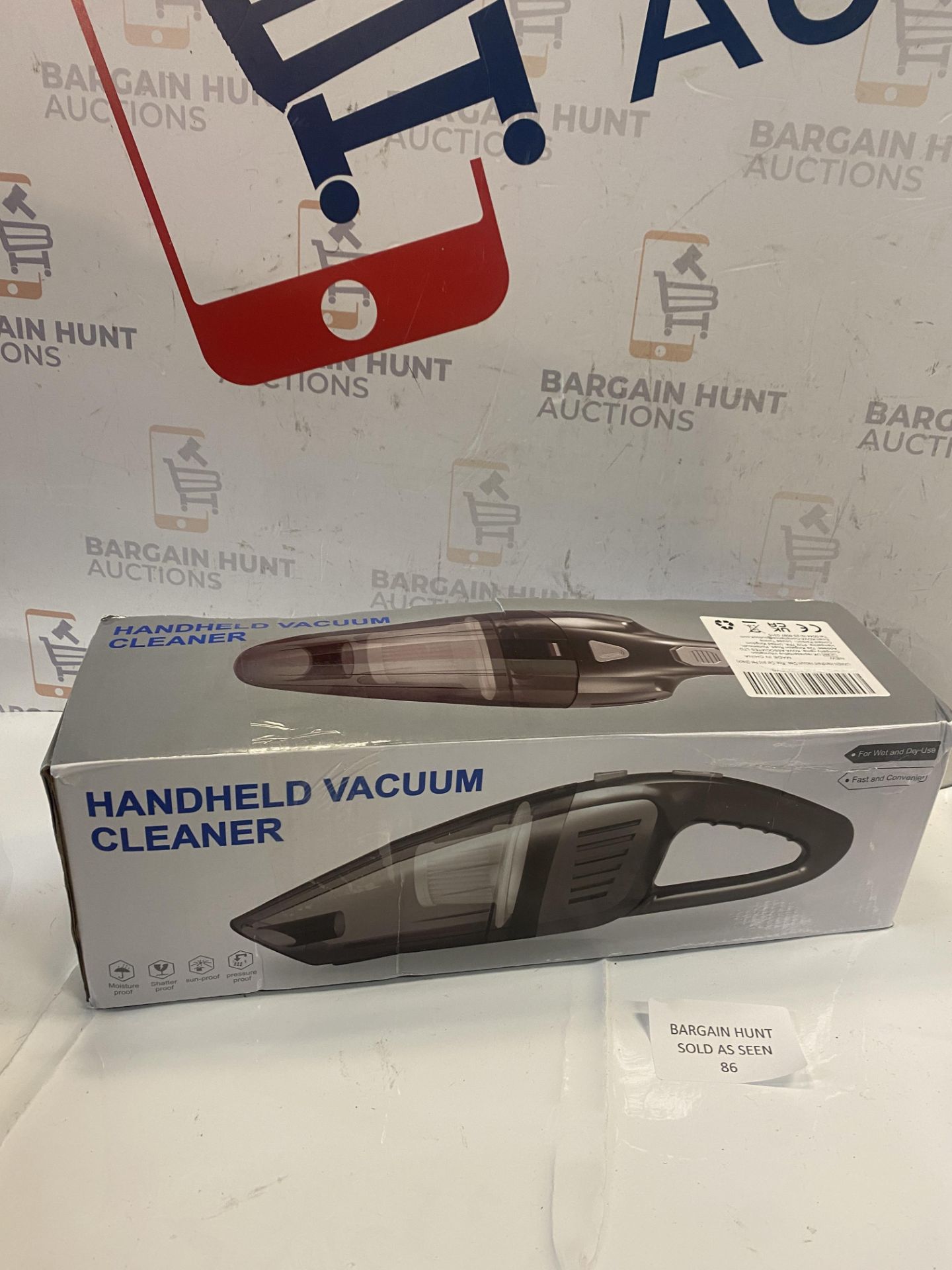 RRP £29.99 Handheld Vacuum Cleaner Cordless, Portable Car Vacuum Cleaner, Mini Car Hoover - Image 2 of 2