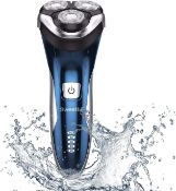 RRP £36.99 Electric Razor for Men, SweetLf Men’s Electric Shaver Rechargeable Wet & Dry with High