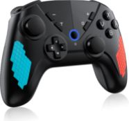 RRP £29.99 Wireless Nintendo Switch Controller PRO with Gyro Axis, Turbo, Dual Vibration, Wake-up
