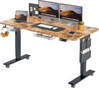 RRP £279 MAIDeSITe Electric Standing Desk Height Adjustable Standing Desk Sit Stand Desk Stand Up