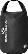 RRP £21.99 ROCK CLOUD Dry Bag Waterproof 30L Dry Sack for Kayaking Rafting Boating Beach Surfing