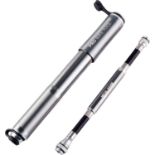 RRP £24.99 PRO BIKE TOOL Bike Pump with Gauge Fits Presta and Schrader - Accurate Inflation - Mini