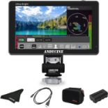 RRP £169 ANDYCINE C5 5.5" Touch Camera Field Monitor, Ultra Bright 3000 nit 1920X1080 IPS Camera