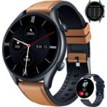 RRP £46.99 Weybon Smart Watch Men Fitness Tracker - 1.32" Full Touch Screen Smartwatch for Mens