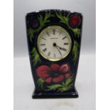 Moorcroft clock