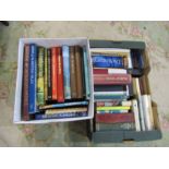 2 Boxes of mixed books