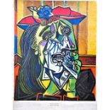 after PABLO PICASSO, Crying Woman, print, framed and glazed