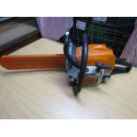 Stihl chainsaw and combi tool