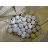 A bag bay logo golf balls