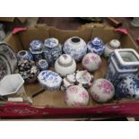 A box Oriental china