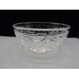 A Stuart Crystal fruit bowl