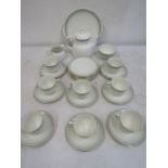 Royal Dolton 'Berkshire' tea set for 8 in good condition