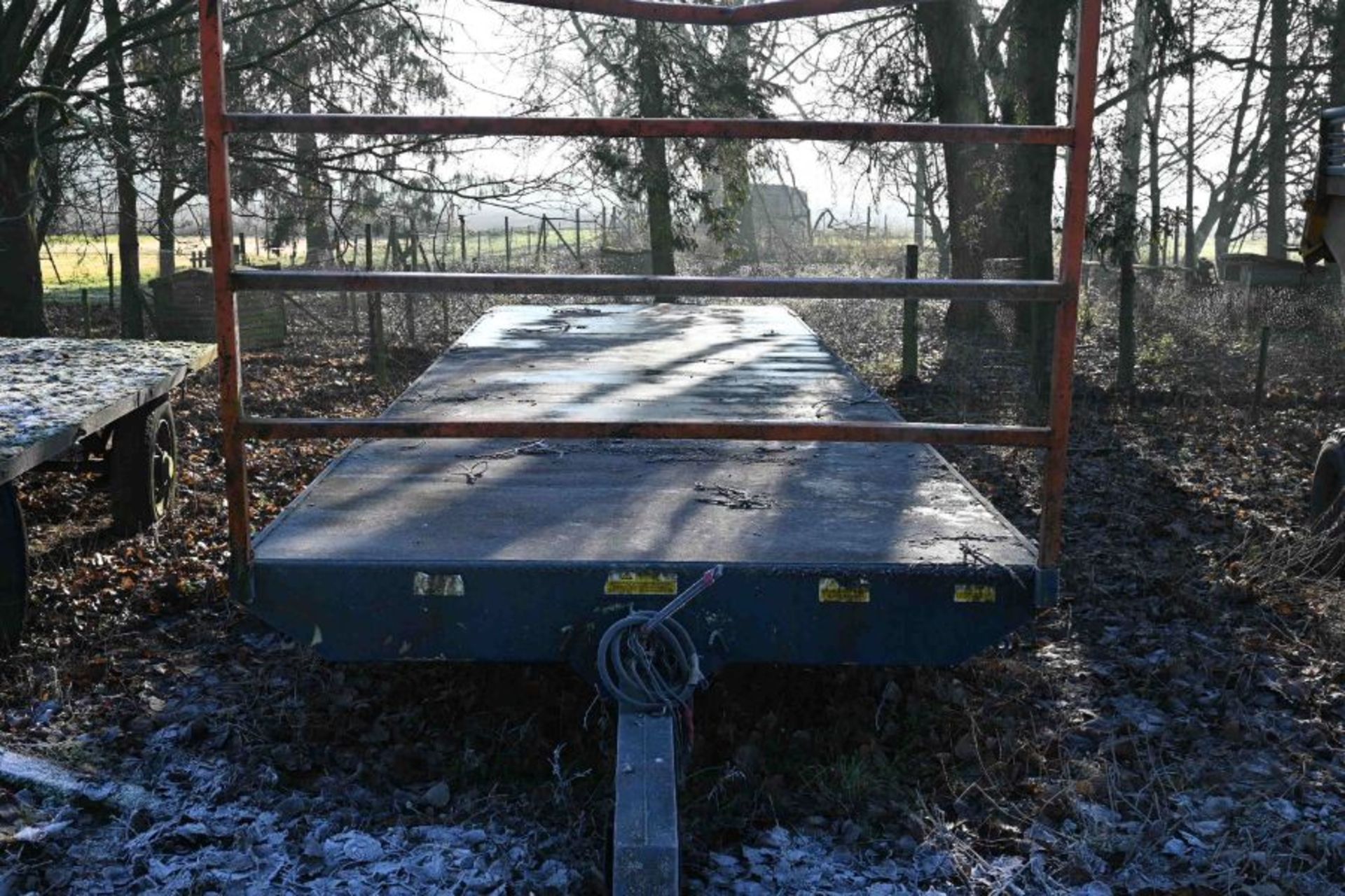 Wootton straw trailer