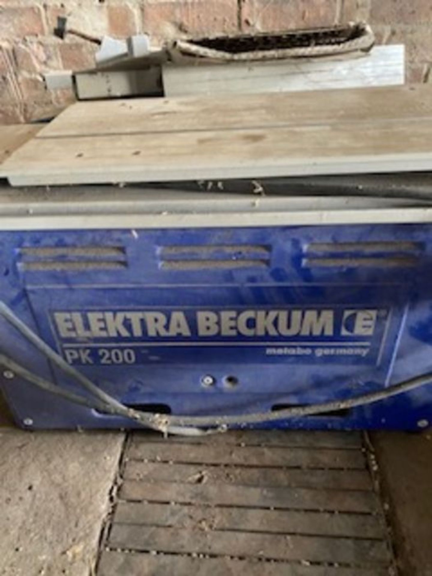 Elektra Beckum PK 200 table saw A/F - Image 2 of 3