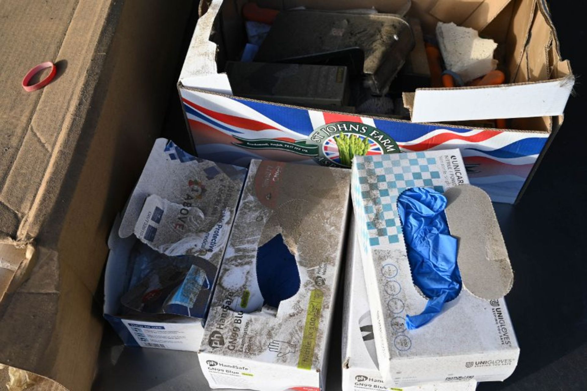 Quantity of produce packing materials and rubber gloves - Image 11 of 16