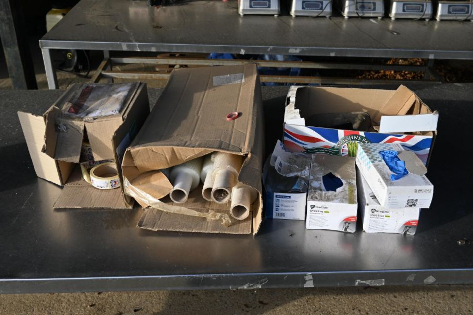 Quantity of produce packing materials and rubber gloves - Image 10 of 16