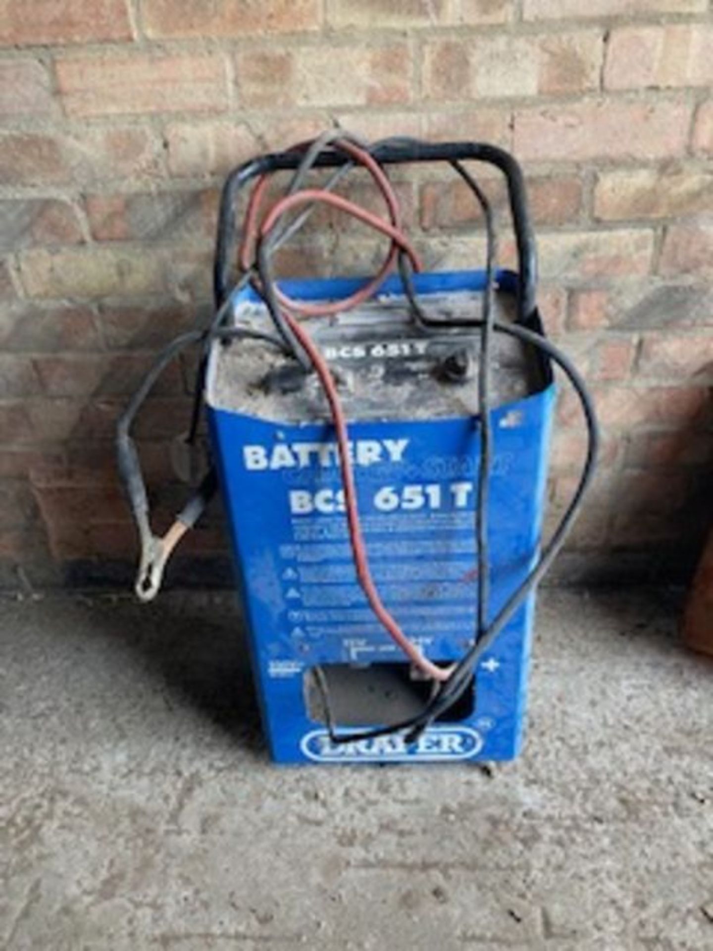Draper Battery Charge + Start BCS 651T A/F