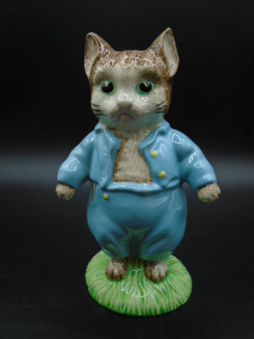 3 Large Royal Albert World of Beatrix Potter Figurines -  Tom Kitten P3405, Mrs Rabbit P3398 and - Image 6 of 9