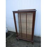 Retro display cabinet H110cm W62cm D30cm approx