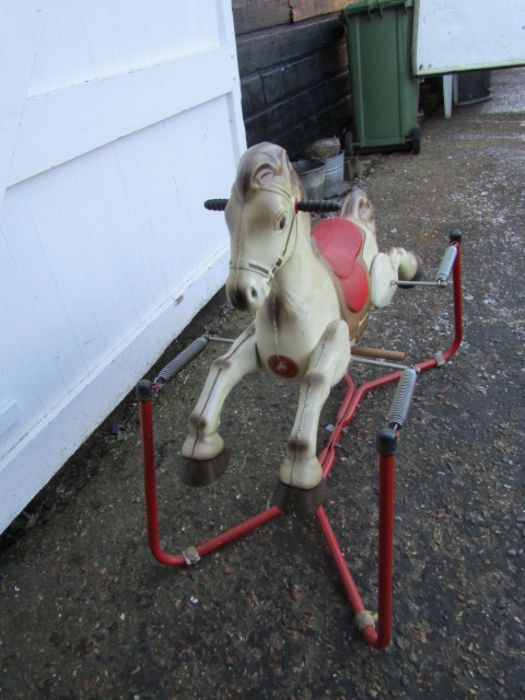 1960's Mobo Prairie King rocking horse - Image 2 of 3