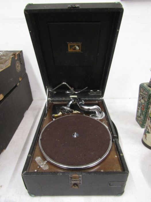 Vintage HMV gramophone